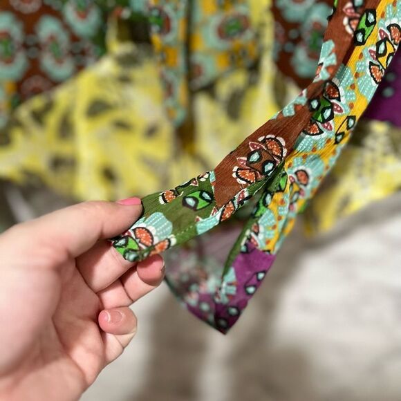 Zara Bohemian Print Top - Picture 11 of 13